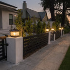 Landscape Pillar Lighting Vintage Roofline Outdoor Light