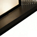 [Open-Box]Solar Pillar Lights Waterproof LED Glass Acrylic Modern Light