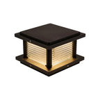Solar Pillar Lights Modern Outdoor Waterproof Column Lamp