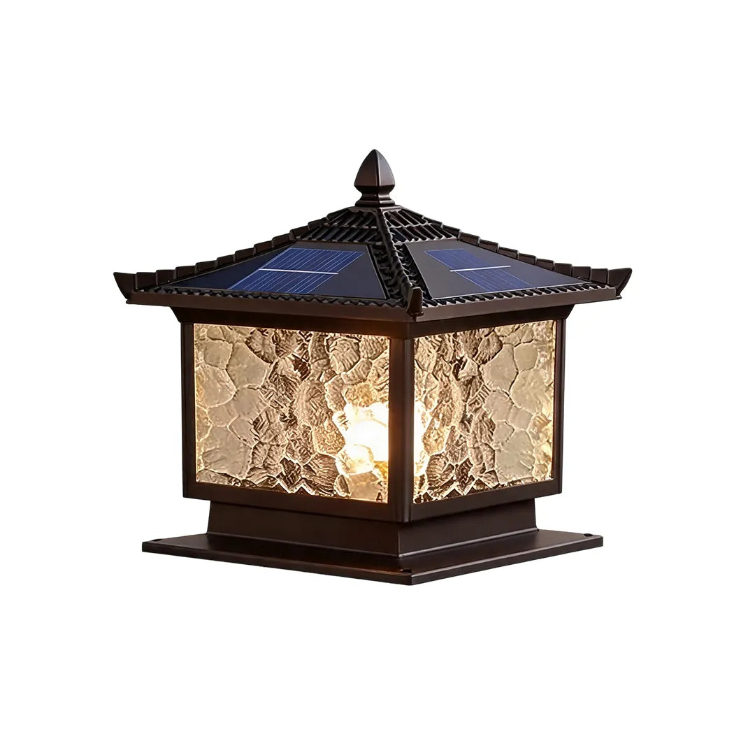Landscape Pillar Lighting Vintage Roofline Outdoor Light