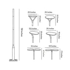 Post Outdoor Light Modern Outdoor Garden Street Light