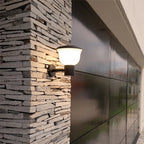 Modern Outdoor Wall Lights Rounded Cup-Shaped Light