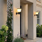 Modern Outdoor Wall Lights Rounded Cup-Shaped Light