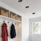 Spotlight LED Square H-Shape LED Recessed Meatl Light