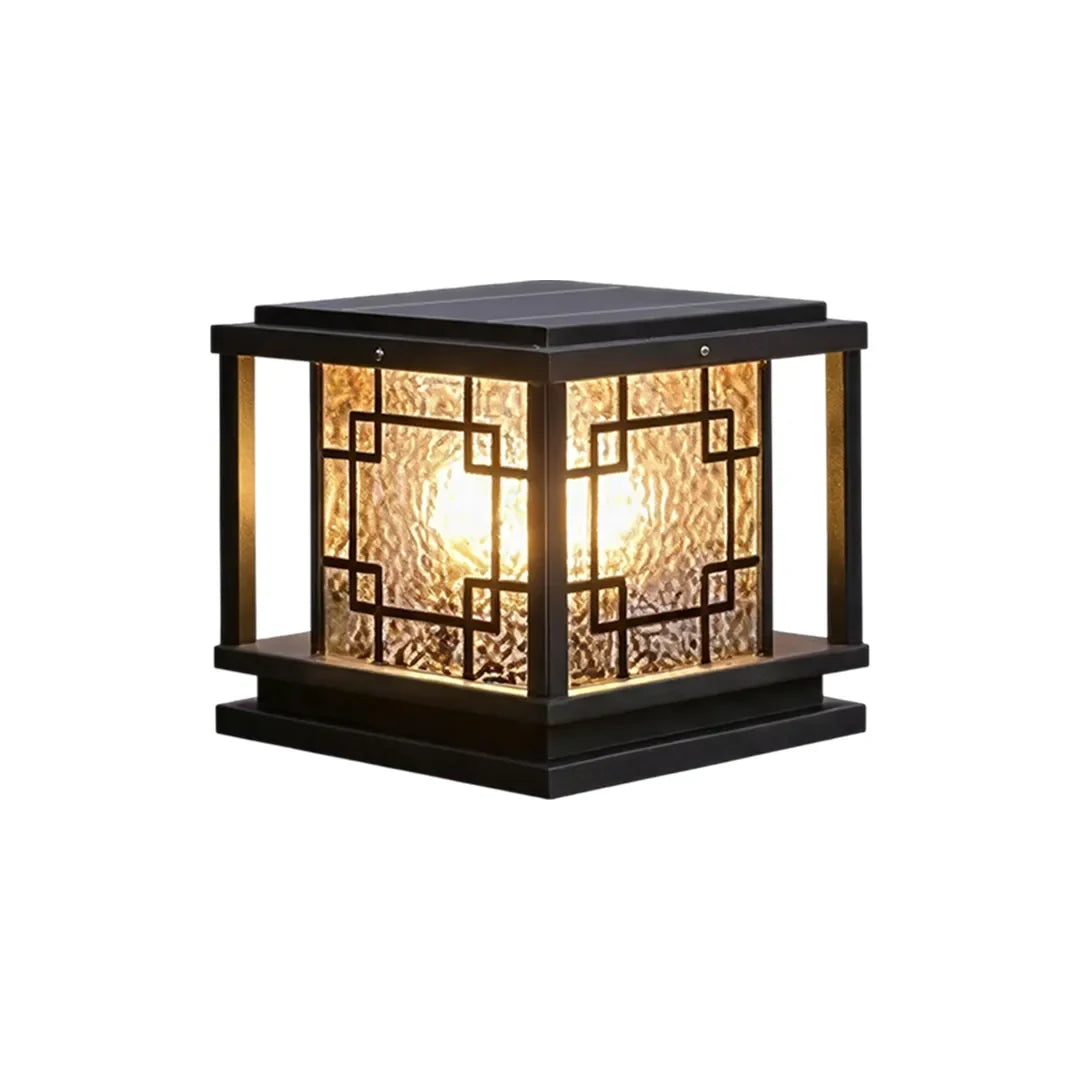 Square Pillar Lights Outdoor Waterproof Solar Gate Light