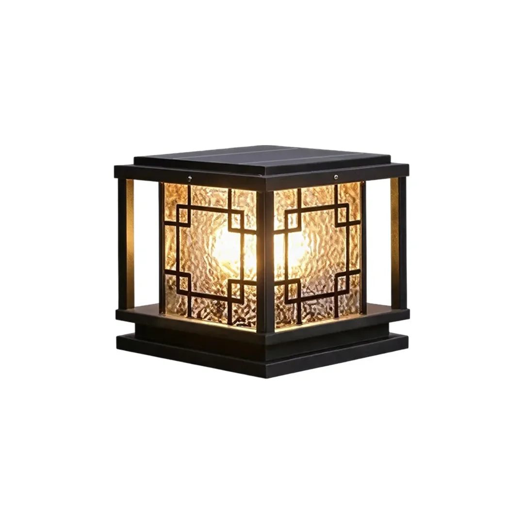 Square Pillar Lights Outdoor Waterproof Solar Gate Light