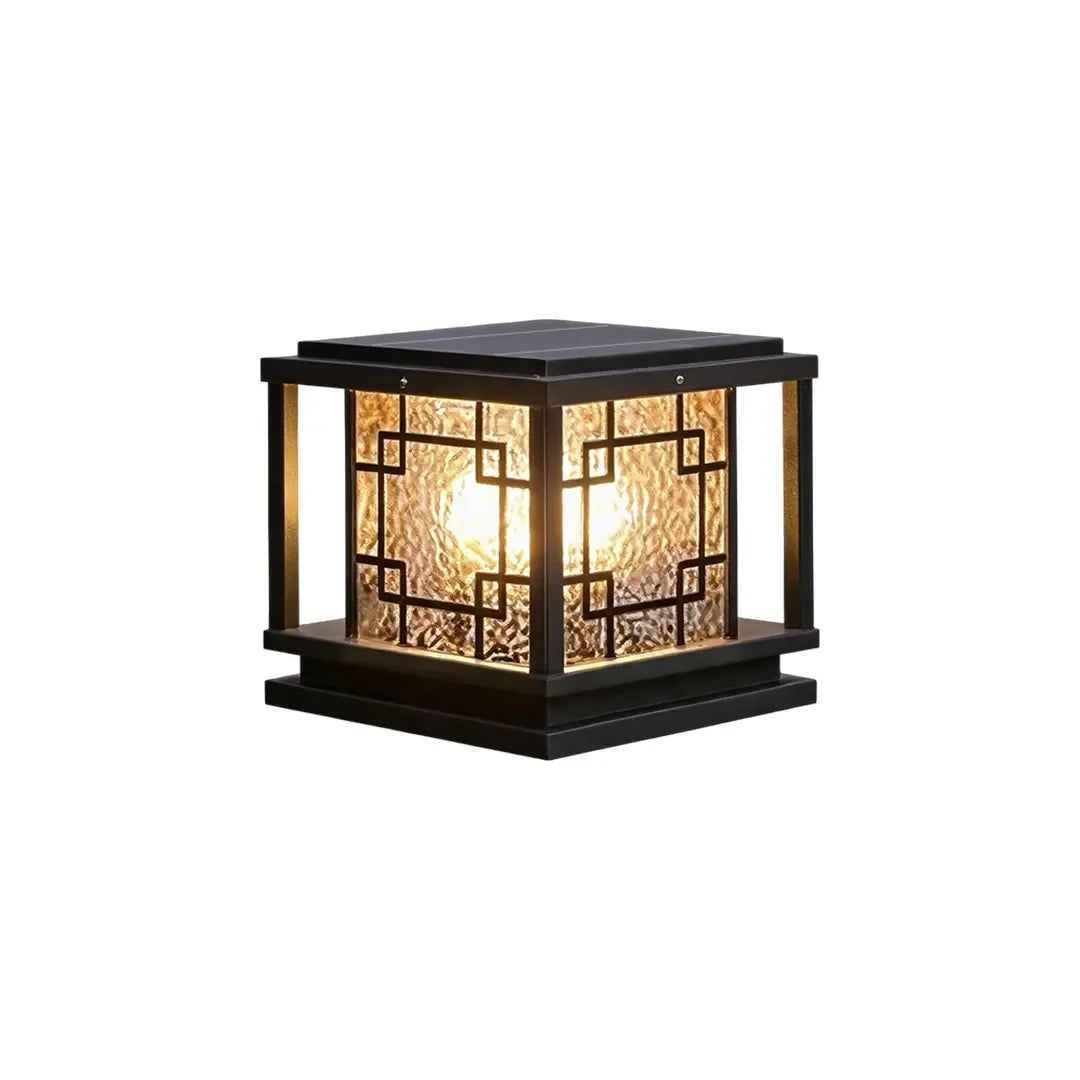 Square Pillar Lights Outdoor Waterproof Solar Gate Light