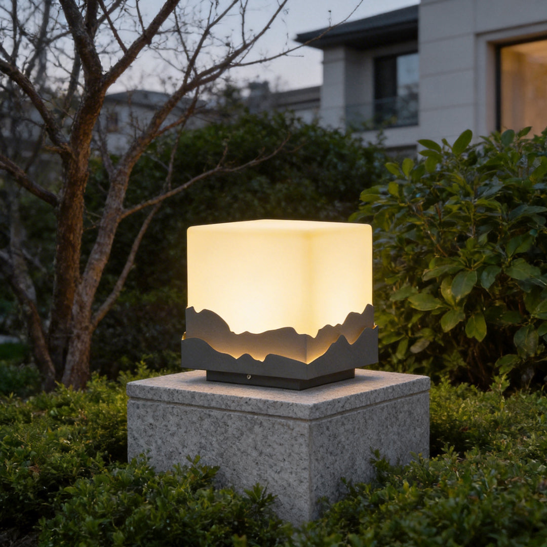 Square Landscape Light LED Mountain Peak Decorative Light