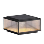 [Open-Box]Outdoor Pillar Light Fixtures Cast Aluminum Square Waterproof