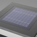 Square Metal Solar Garden Light LED Outdoor Light Post Waterproof Fence Column Head Lamp Pillar Light