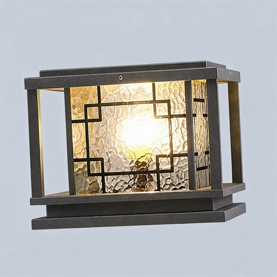 Square Pillar Lights Outdoor Waterproof Solar Gate Light