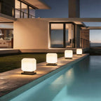 Square Pillar Lights Waterproof Outdoor LED Metal Light
