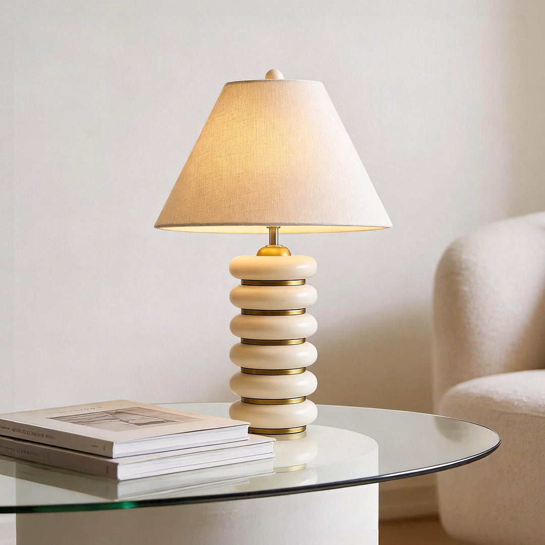 Cloth Table Lamp American Retro Creative Decorative Lamp