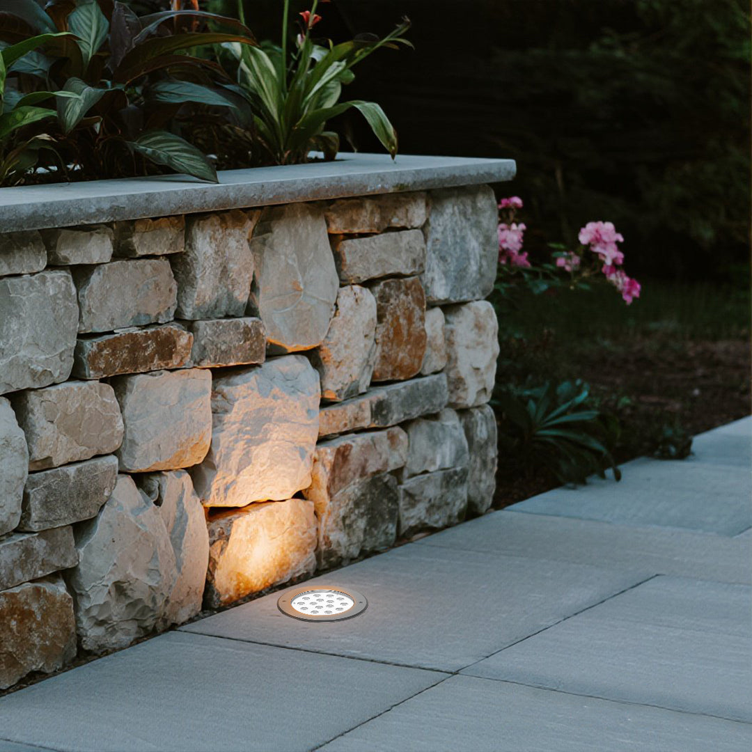 LED In-ground Lights Outdoor Minimalist Style