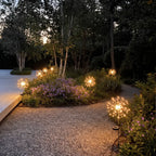 Starburst Garden Lights Solar LED Waterproof Firework Landscape Light