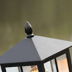 [Open-Box]Stone Light Pillar Traditional Black Waterproof LED Light