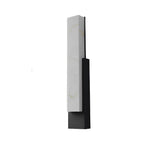Stone Texture Wall Light Waterproof LED Black Modern Light