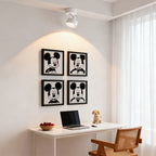 2 PCS Adjustable LED Ceiling Spotlights Directional Light