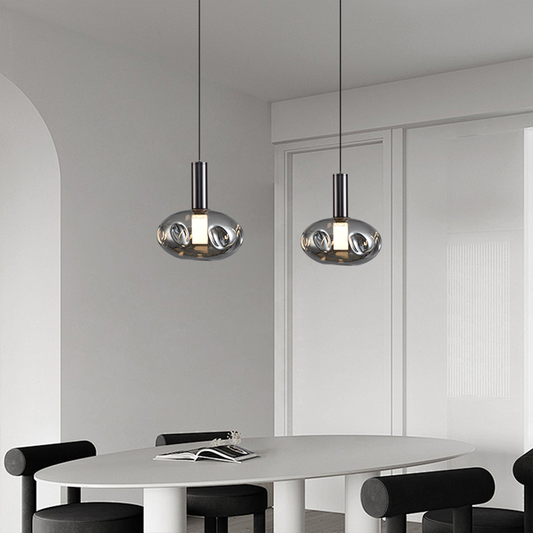 Drum Pendant Lights Modern Branch Minimalist Ceiling Light