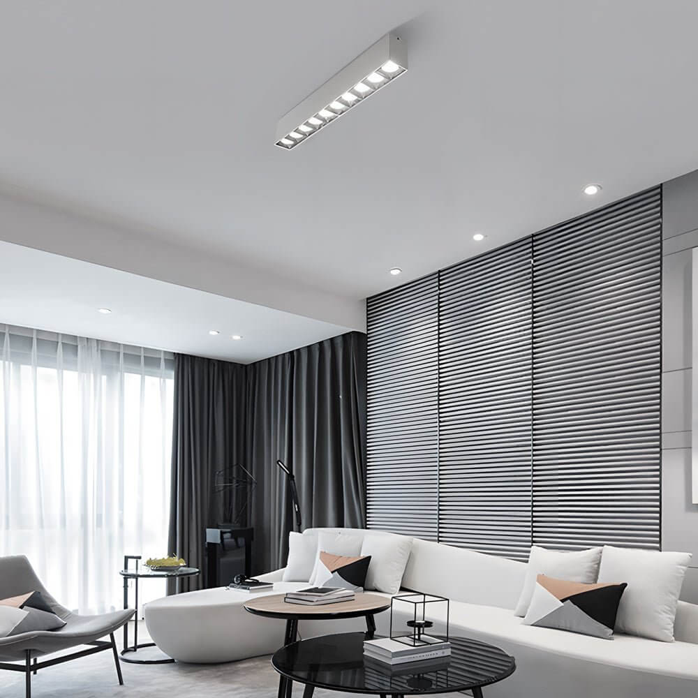 Surface Mount Linear LED Ceiling Downlight Fixture