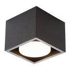 Square Recessed Downlight Minimalist Adjustable Iron Light
