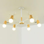 6-light Antlers-shaped LED Nordic Chandeliers Ceiling Lights Hanging Lamp