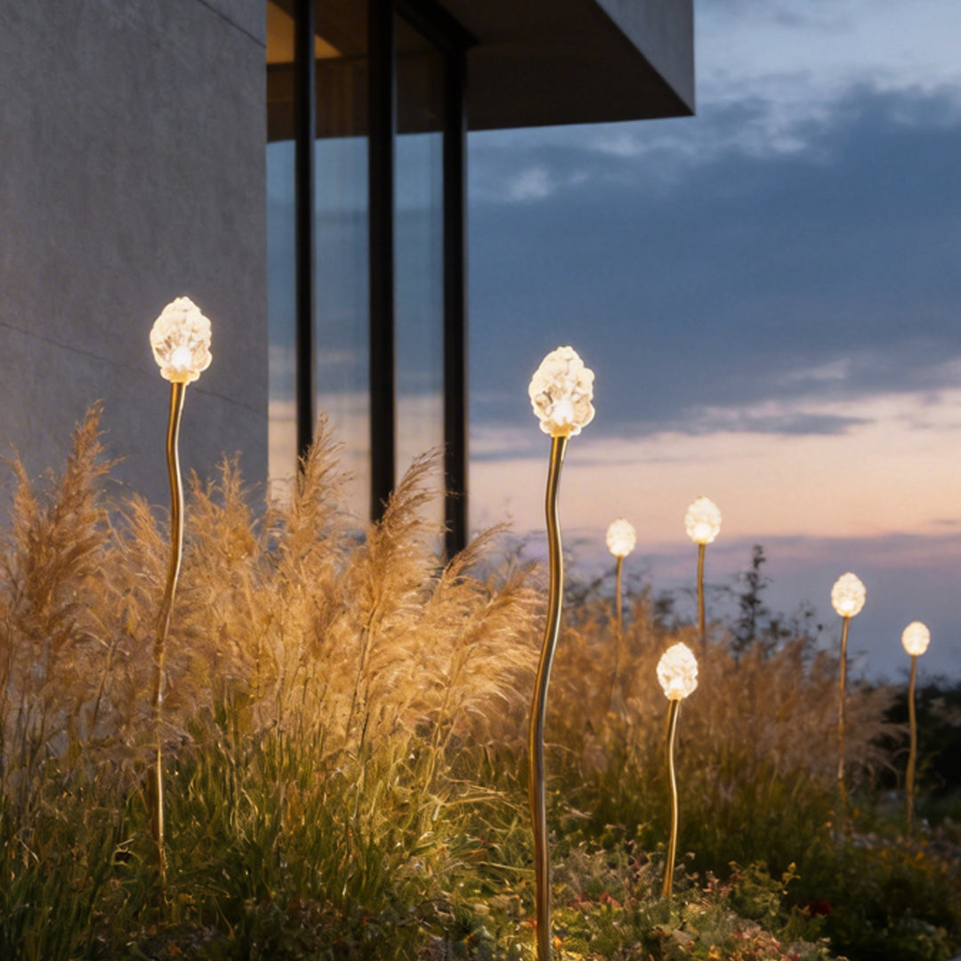 Syphasera Standing Lamp Sprout Shape LED Modern Landscape Light