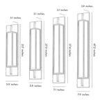 Large Outdoor Wall Light Modern Waterproof Linear light