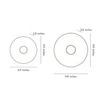 Round Wall Light Natural Marble Nordic Luxury Light