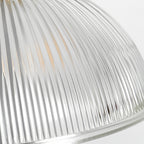 Textured Glass Pendant Light Retro Industrial Glass Ceiling Light