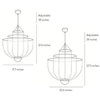 Nordic Pendant Light Hanging Lamp Chandelier Hanging Light Fixtures