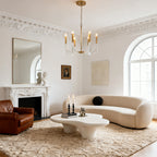 Acrylic Chandeliers with Elegant Minimalist Design Chic Ceiling Light