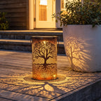 Tree of Life Lantern Portable Waterproof Solar Light