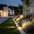 Tree Spotlight Modern Gray Outdoor Landscape Light