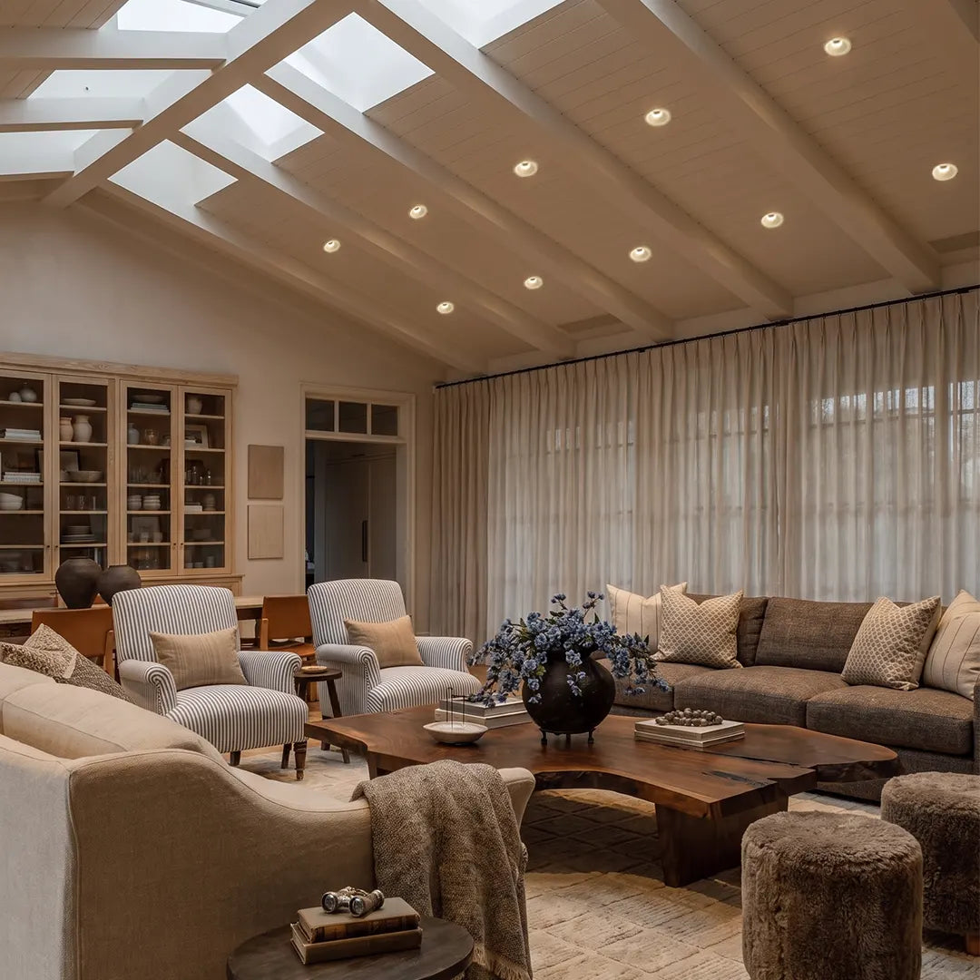 Trimless Recessed Downlights Round Spot Integrated LED Ceiling Light