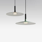 Flat Circular Design Industrial Pendant Lighting Modern Metal Ceiling Light