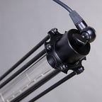 Tube Pendant Light Iron Vintage Flute Industrial Ceiling Light