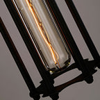 Tube Pendant Light Iron Vintage Flute Industrial Ceiling Light
