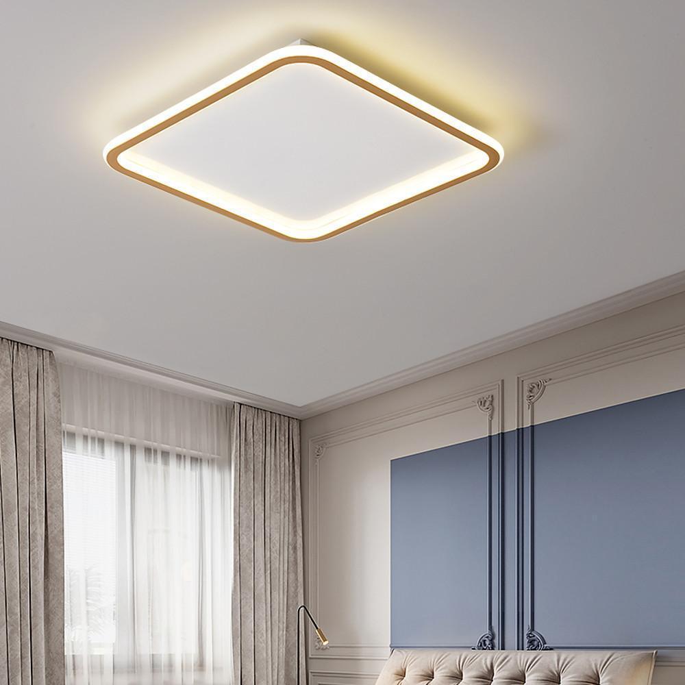 Minimalist Square Circular Dimmable LED Nordic Ceiling Lights Flush Mount Lighting