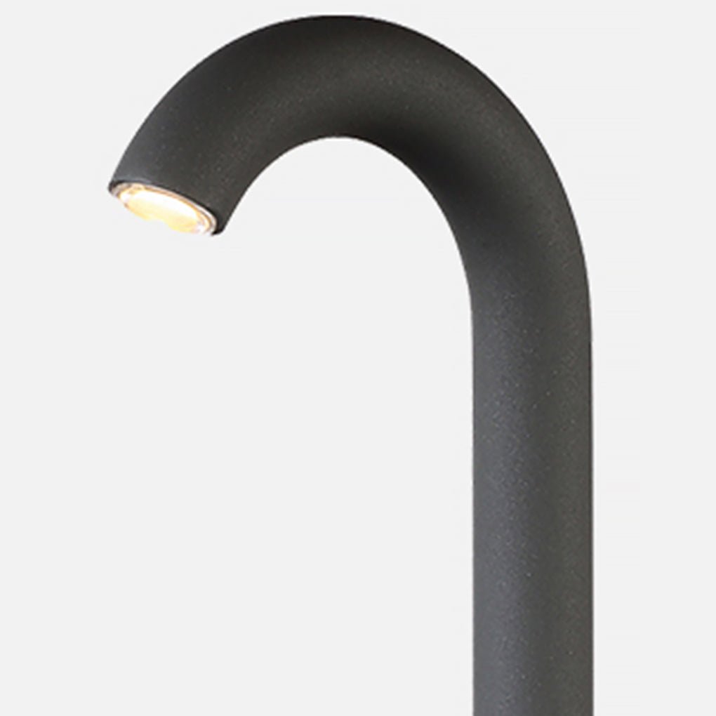 Curved Arch Aluminum LED Outdoor Light for Paths and Gardens