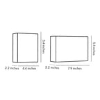 Up down Lighting Wall Lights Modern Square Illuminated Lamp