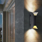 [Open-Box]Up Down Lighting Wall Lights Modern Curved LED Waterproof Light