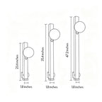 Up down Lighting Wall Sconce Vintage Travertine Linear Light
