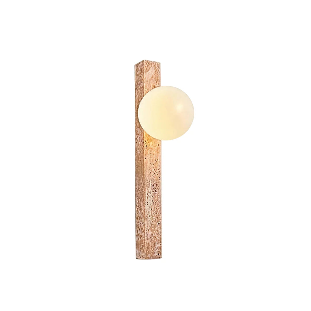 Up down Lighting Wall Sconce Vintage Travertine Linear Light