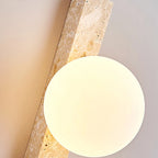 Up down Lighting Wall Sconce Vintage Travertine Linear Light