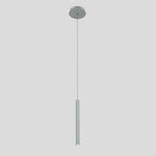 Mini Elongated Cylinder LED Contemporary Pendant Light Island Lights