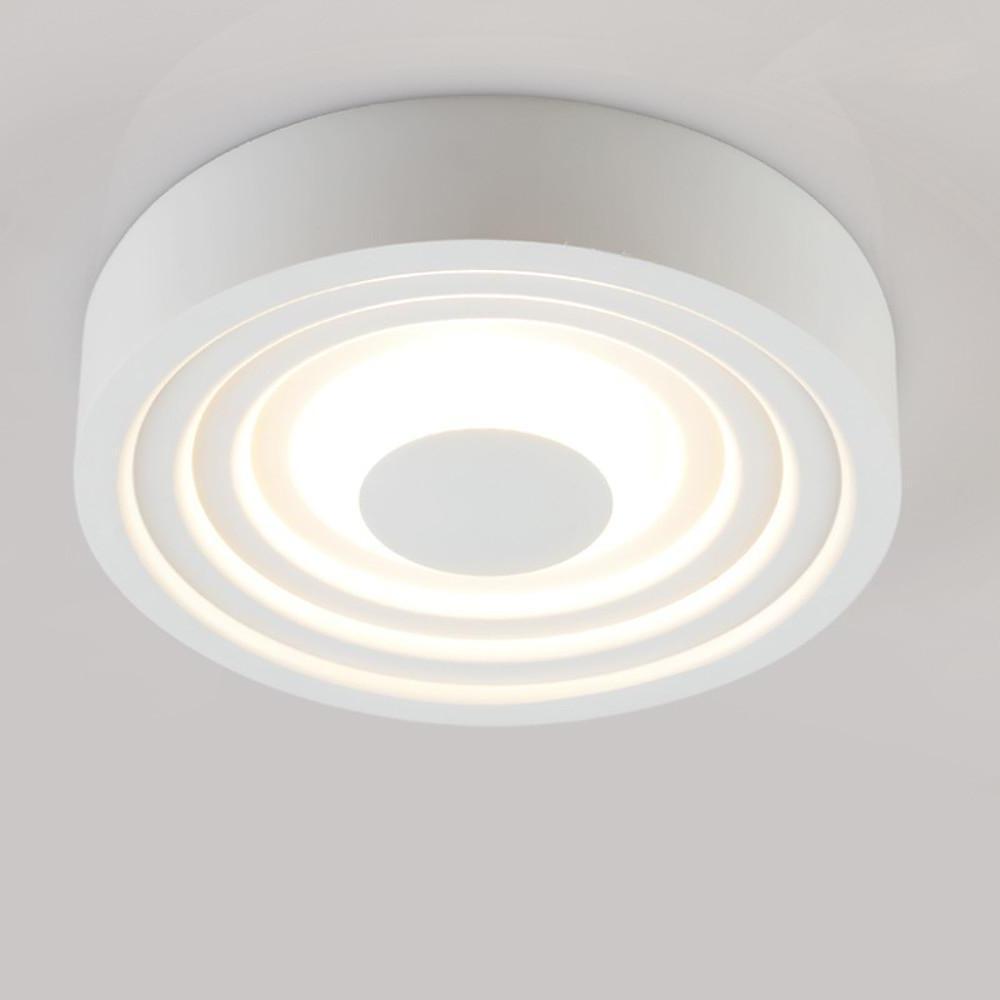 6 Multiple Circles Flush Mount Ceiling Light Geometric LED Light
