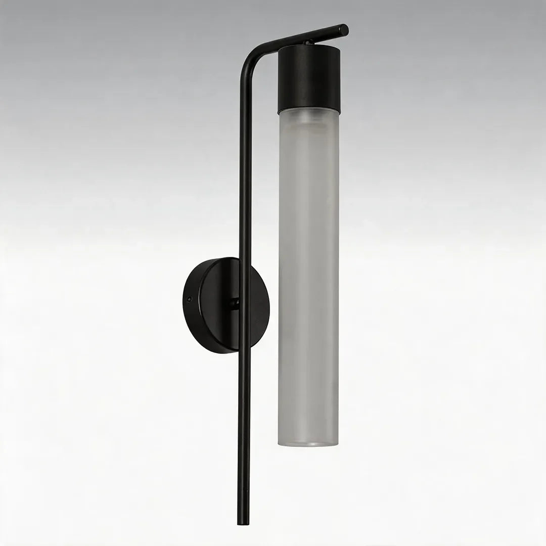 Modern Outdoor Wall Light Waterproof Linear Glass LED Light