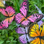 6 PCS Butterfly Solar Garden Lights Six-Head Lawn Stake Light