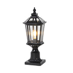 Solar Column Pillar Lights LED Waterproof Garden Fence Post Light